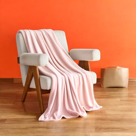 Ćebe Soft One 150x200cm Light Pink ( VLK000382-lightpink )