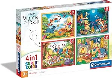 Clementoni puzzle 4 u 1 winnie the pooh ( CL21514 )