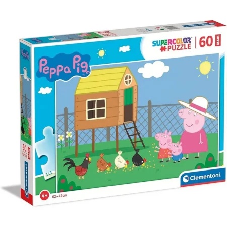 Clementoni puzzle 60 maxi peppa pig ( CL26590 ) -1