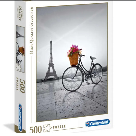 Clementoni puzzle pzl 500 hqc romantic promenade in paris ( CL35014 )