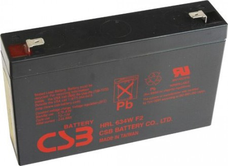 CSB baterija 6V 9Ah HRL634 (F2) ( 0310167 ) - Img 1