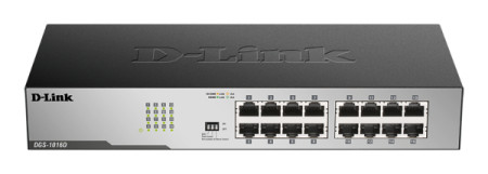 D-Link LAN Switch DGS-1016D 10/100/1000Mbps 16port Gigabit - Img 1