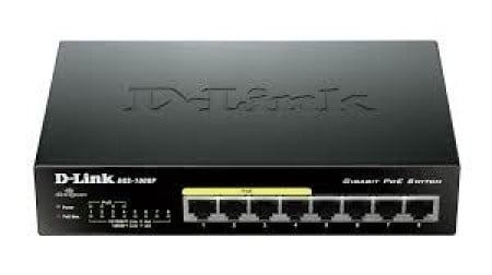 D-Link Switch SOHO Gigabit DGS-1008P POE ( 0430993 )