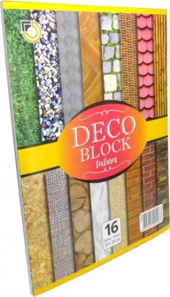 Deco blok b4/16l karton teksture 72394 optimum 250gr ( 72394 )