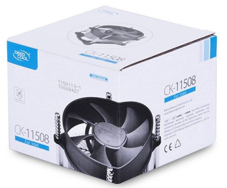 DeepCool CK-11508 * Intel CPU kuler 65W 92mm.Fan 2200rpm 42CFM 30dBa LGA 1200/115x/LGA775/i7/i5/i3