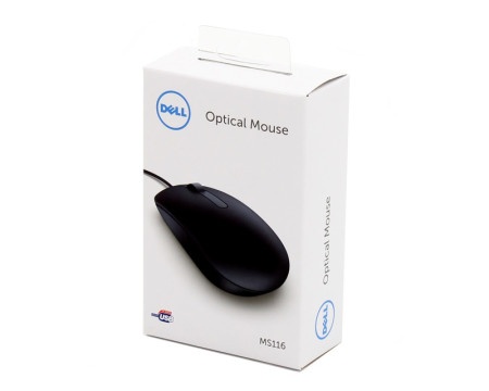 Dell ms116 optical crni retail box mis Mouse usb ( 13730 )