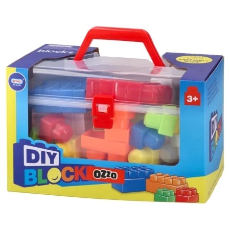 DIY blocks, kocke u kutiji, 40K, plava ( 876261 )