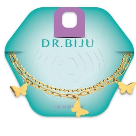 Dr.biju narukvica - zlatni leptirici ( A083612 )