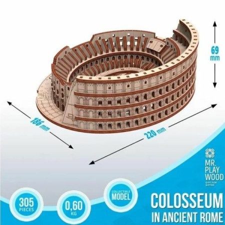 Drvena slagalica 3d colosseum in ancient rome 305 delova ( 86/10414 )