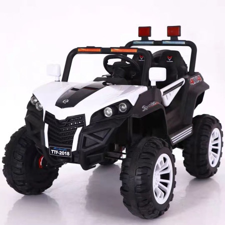 Džip terenac na akumulator za decu 4X4 - Beli