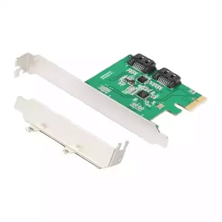 E-Green Kartica PCI Express kontroler 2-port SATA 3