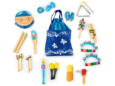 Eco Toys Muzički set 16 instrumenata + torba ( MK0700401 )