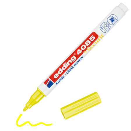 Edding marker za staklo chalk E-4085 1-2mm neon žuta ( 08M4085NG ) - Img 1