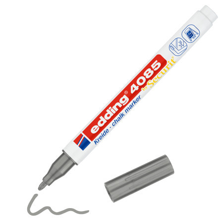 Edding marker za staklo chalk E-4085 1-2mm standard srebrna ( 08M4085SS )
