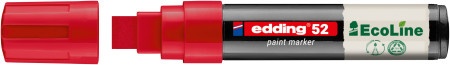 Edding Paint marker E-52 Ecoline Jumbo 4-15mm crvena ( 12PM52D )