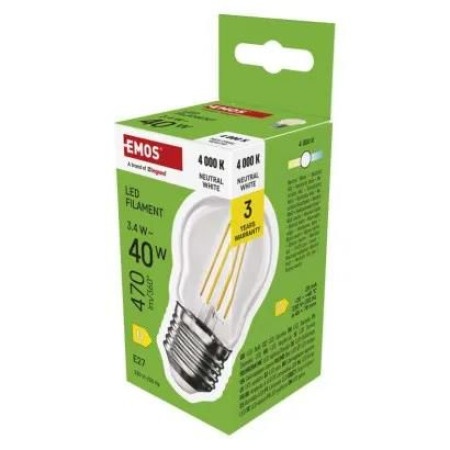 Emos zf6d23 Led sijalica filament mini globe 3,4w(40w) 470lm e27 nw ( 3494 )