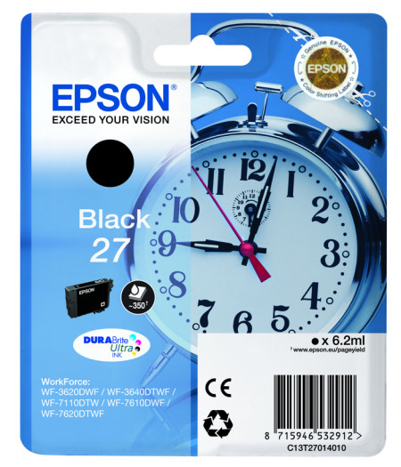 Epson 27 black ( C13T27014012 )