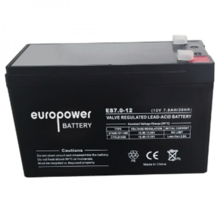 Europower ES12-7 12V 7Ah UPS Battery