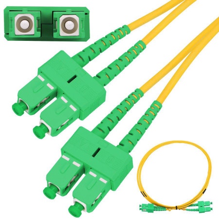 Extralink Patchcord SC/APC-SC/APC SM G.652D Duplex 3.0mm 10.0m ( 5667 )