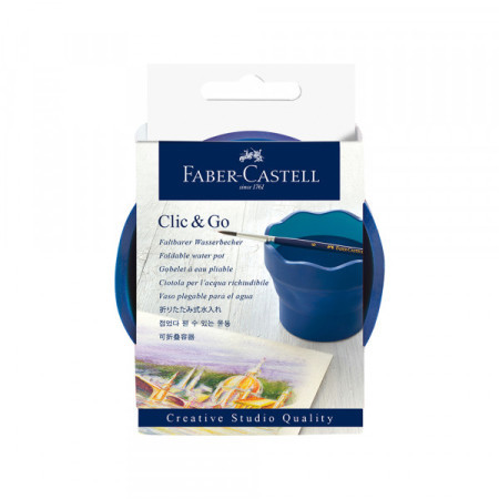 Faber Castell čaša Clic&Go tamno plava 181540 ( A276 )