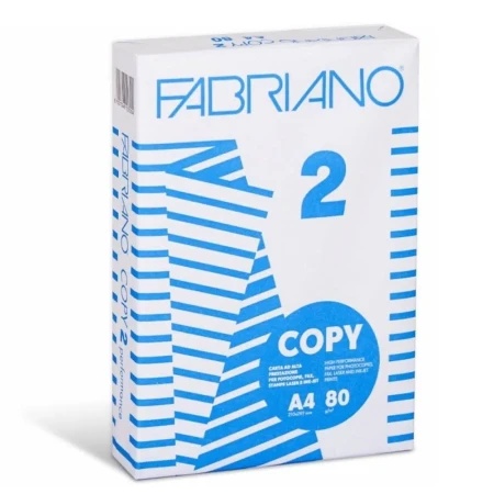 Fabriano copy 2 fotokopir papir a4 80gr ( 486110 )