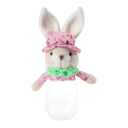 Festa daffy uskršnja dekoracija teglica zec 20cm ( 734701 )