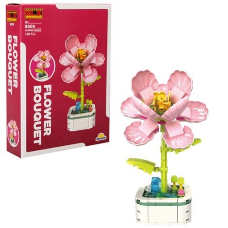 Flowers flower set hibiskus 130pcs ( 8809 )