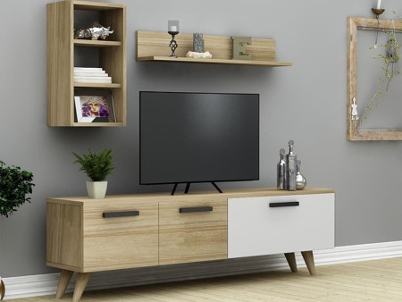 Futrix Tv komoda Safir hrast - belo ( 34843 )