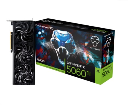 Gainward RTX5060 Ti Python III 16GB GDDR7 128bit 3xDP, NE7506T019T1-GB2061T SVGA
