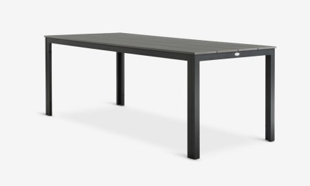 Garden table W90xL205 grey