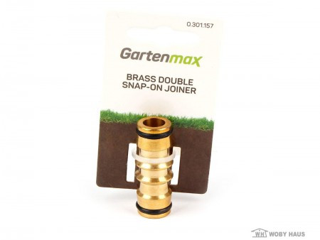 Gartenmax spojka ravna - mesing ( 0301157 ) - Img 1