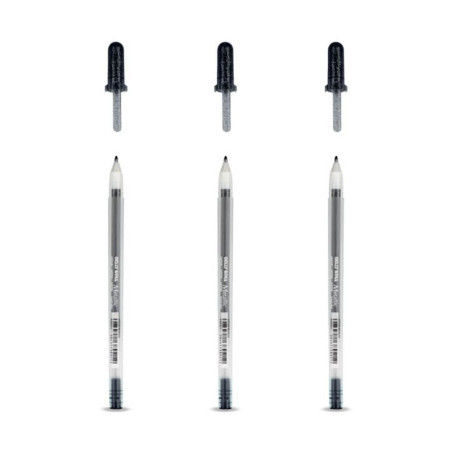 Gelly Metallic, gel olovka, black, 49, 1.0mm ( 672360 )