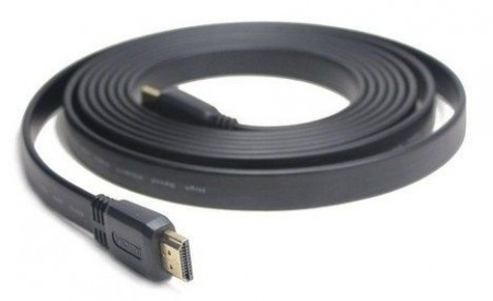 Gembird HDMI kabl v.1.4 flat ethernet support 3D/4K TV 3m CC-HDMI4F-10 - Img 1