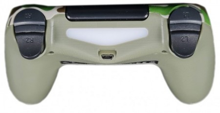 Gembird JPD-wireless-thrillershock PC/PS4 green camo bezicni gamepad sa dvostrukom vibracijom