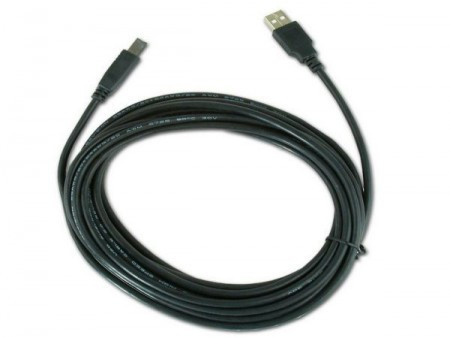Gembird USB 2.0 A plug/B plug kabl za stampac 4.5m CCP-USB2-AMBM-15
