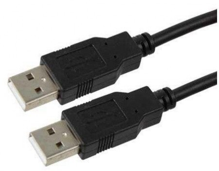 Gembird USB 2.0 Cable a male - a male round 1.80 m Black CCP-USB2-AMAM-6