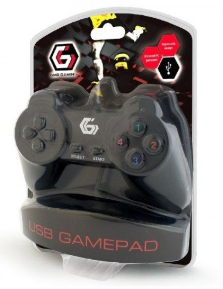 Gembird USB 2.0 digital gamepad black (190) fo JPD-UB-01 **