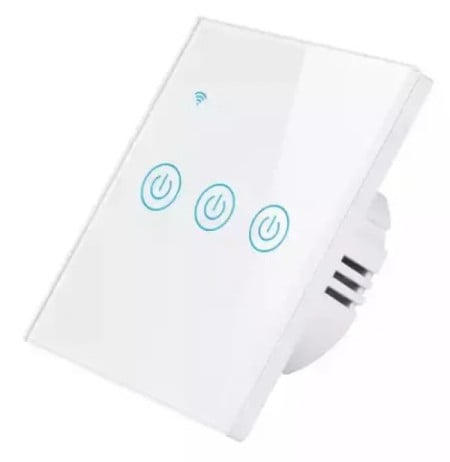 Gembird ZIGBEE-SMART-3 GANG-RSH-SP003-EU 3 gang wireless remote glass touch tuya ZigBee HomeKit