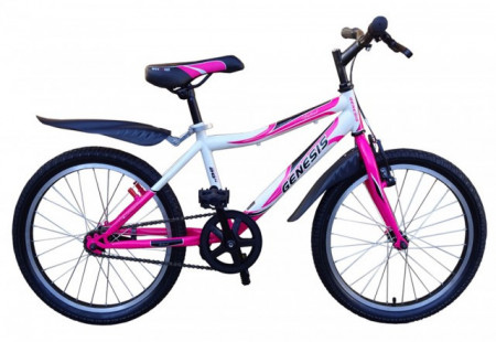Genesis Valvet 20&quot; Bicikl Belo-roze ( BCK0323 ) - Img 1