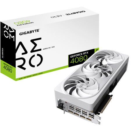 Gigabyte GeForce RTX 4080 16GB AERO OC grafička kartica ( GV-N4080AERO OC-16GD ) - Img 1