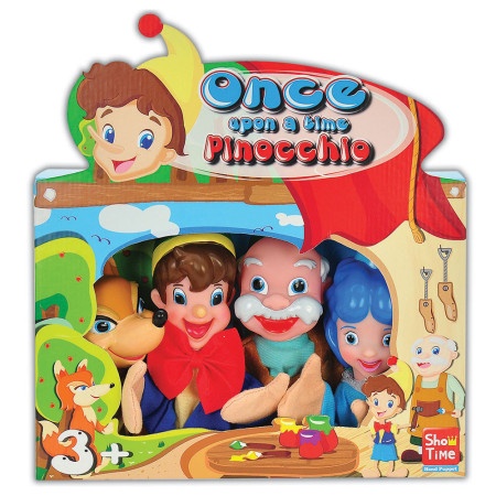 Ginjol - Pinokio set 4 lutke ( 1041278 )