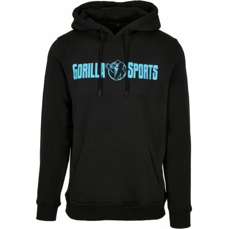 Gorilla Sports Sportski unisex duks (XS / Crna-Neon tirkizna) ( 101196-00019-0076 )