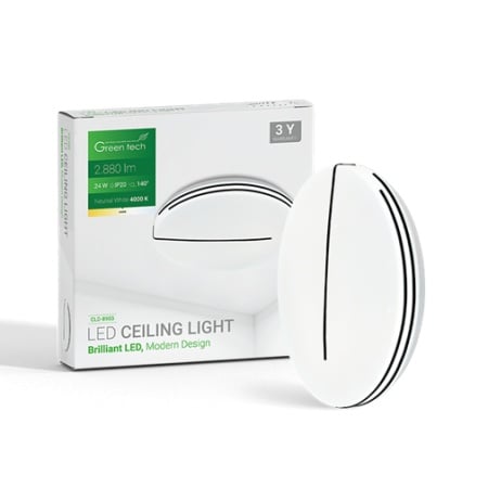 Green tech led plafonjera 24w 4000k precnik 38cm ( CLD-8903 )