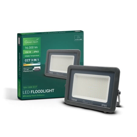 Green tech led reflektor aluminijumski 150w 3cct ip65 ( S3X-150W-3CCT )