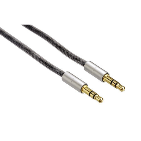 Hama audio alu kabl 3.5mm (muški) na 3.5mm (muški) 0.5m ( 115933 ) - Img 1