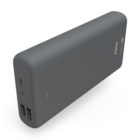 Hama &quot;supreme 24hd&quot; power pack, 24000mah, tip c 1 x usb-c, 2 x usb- ( 201670 ) - Img 1