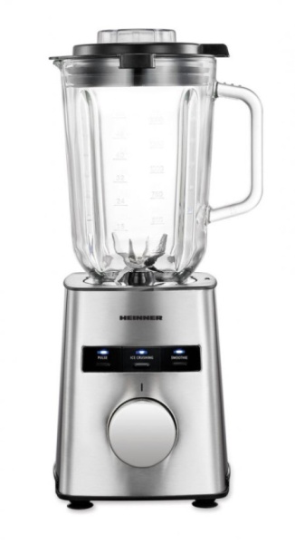 Heinner HBL-HE800SS 1,5l/800W/staklena čaša/inox Blender