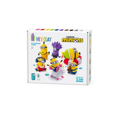 Hey clay Minions set za modelovanje 15kom ( MDP15026 )