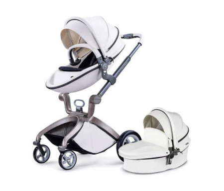 Hot Mom kolica white 2u1 (sportsko sediste+korpa) ( F22WHITE ) - Img 1