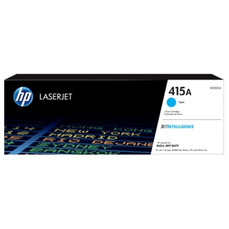 HP 415A Cyan LaserJet Toner Cartridge ( W2031A ) -1